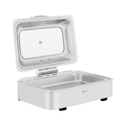 Chafing dish - GN 1/1 - Royal Catering - 8,5 L - Lock med fönster