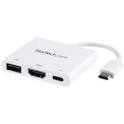 Startech USB-C multiportadapter med HDMI - USB 3.0-port - 60Â W