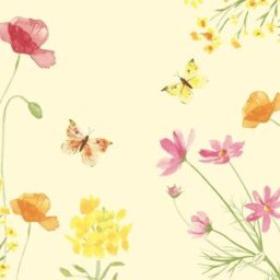 DUNI Servett Poppy D-soft 40x40cm 60/fp