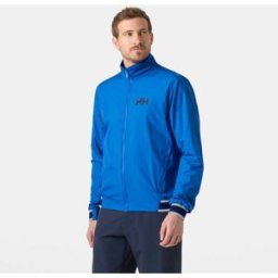 Helly Hansen Herr Salt Vindtät Seglarjacka Blå S Cranberry RosaS