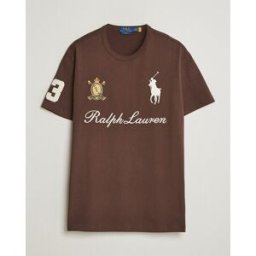 Polo Ralph Lauren Classic Fit Team T-shirt Nutmeg Brown
