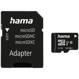 Minneskort HAMA Micro SDHC 32GB CL10