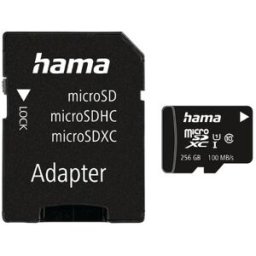 Minneskort HAMA Micro SDHC 256GB CL10