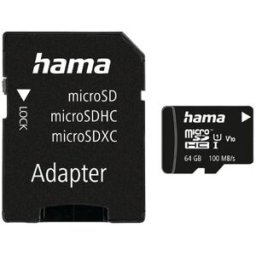 Minneskort HAMA Micro SDHC 64GB CL10