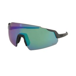 Solglasögon Alpina Turbo Q-Lite Midnight-Grey Matt/Green Mirror/Pink