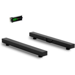 Steinberg Balkvåg - 1500 kg / 0,5 kg - 100 x 10 cm - Bluetooth - Extern LCD