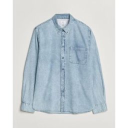 PS Paul Smith Casual Fit Denim Shirt Light Blue