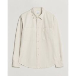 PS Paul Smith Casual Fit Cotton Overshirt Off White