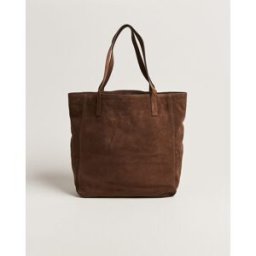 GANT Suede Tote Bag Mahogany Brown
