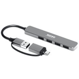 PORT Connect - Hubb - USB-C/USB-A - 4 x SuperSpeed USB 3.0