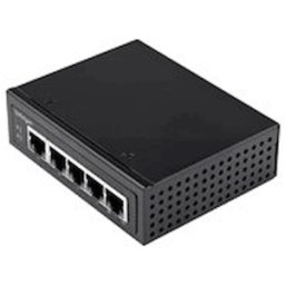 StarTech.com Industrial 5 Port Gigabit PoE Switch, 30W, Power