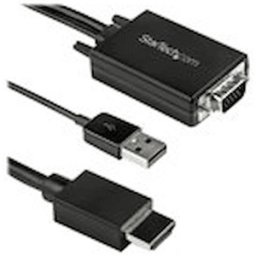 Startech 2 m VGA till HDMI-kabeladapter - USB-driven - 1080p
