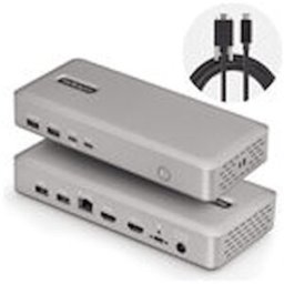 StarTech.com USB4 Docking Station, USB-C 40Gbps, Dual Video
