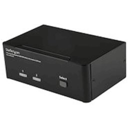 StarTech.com Dubbel USB DisplayPort KVM-switch med 2 portar,