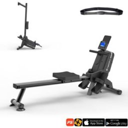 Insportline Roddmaskin Yukona Svart Bluetooth