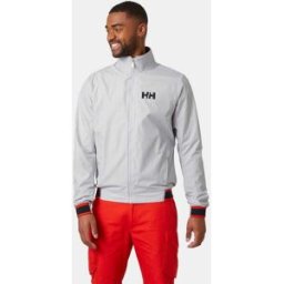 Helly Hansen Herr Salt Vindtät Seglarjacka Grå XL Navy MarinblåXL