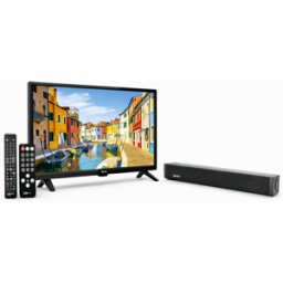 19” 12V HD-TV + 30W 12V Soundbar Paket för Husbil & Husvagn (HDMI ARC)