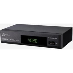 Digital HD TV-mottagare för satellit och marknätet-Telesystem TS4020 T2/S2 HEVC