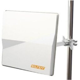 Self sat SELFSAT H50M2 platt antenn ta emot två satellit positioner