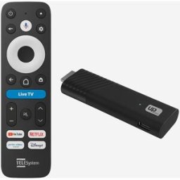 Google TV Stick 4K – TS UP Smart TV-dongle med HDR10+ & Dolby Atmos