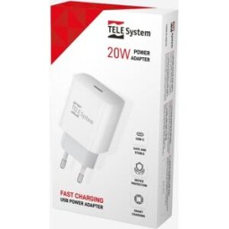 TELE System EU 20 W USB-C PD-laddare
