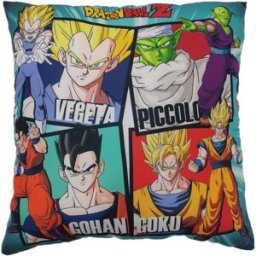 Kudde Dragon Ball 41 x 3 x 39 cm Multicolour Polyester Utskriven Barn