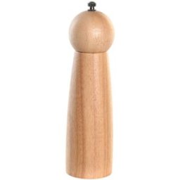 Pepparkvarn DKD Home Decor 6 x 6 x 21 cm Naturell Rostfritt stål Bambu