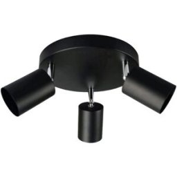 Taklampa EDM 32035 Svart Metall 50 W Ø 20 x 9 x 14,6 cm GU10