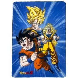 Filt Dragon Ball Multicolour djur