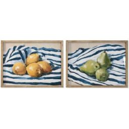 Tavla Home ESPRIT Glas Gran 60 x 2,5 x 45 cm
