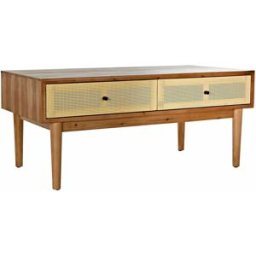 Soffbord DKD Home Decor Gran Rattan (106 x 55 x 46 cm)