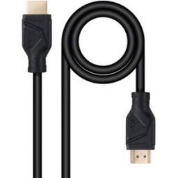 DVI-kabel NANOCABLE 10.15.8310 Svart