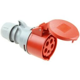 Plug-in base Solera 903152a CETAC Med lock Röd IP44 16 A 400 V Aeriell
