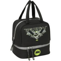 Lunchlåda Batman Game over Svart 20 x 20 x 15 cm