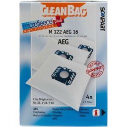 Dammsugarpåse Scanpart M 122 AEG 16 AEG ELECTROLUX