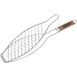 Grill för fisk Rostfritt stål (14 x 58 cm)