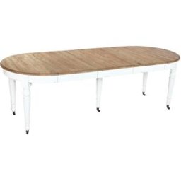Matsalsbord Home ESPRIT Vit Gran 100 x 100 x 78 cm