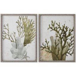 Tavla Home ESPRIT Glas Gran 45 x 2 x 60 cm