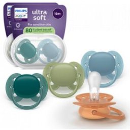 Philips Avent Ultra Soft Napp, Över 18 Mån, 4 St, Flerfärgad