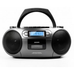 Aiwa Rc-250gy Bärbar Radio, Grå