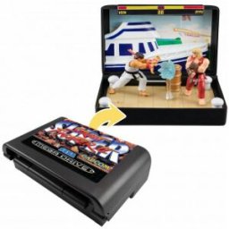 Wilder Toys Konsolhjältar Mega Drive Street Fighter Diorama