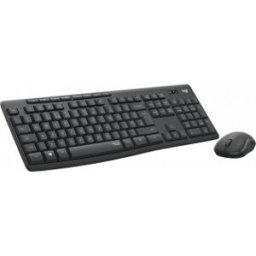 Logitech Mk295 Tangentbord Och Mus, Svart