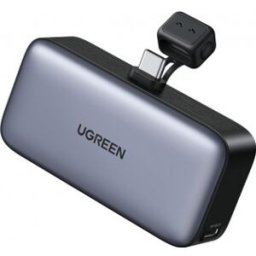 Ugreen Powerbank Med Inbyggd Usb-C-Kontakt, 5000 Mah