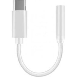 Fuj:tech Usb-C - 3.5mm -Ljudadapter, Vit