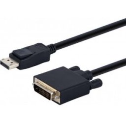 Fuj:tech Displayport - Dvi -Adapterkabel, 1m