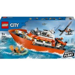 Lego City Exploration 60504 Kustbevakningens Räddningsbåt Och Helikopt