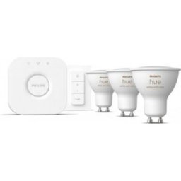 Philips -Led-Smartlampa, Bt, Vit Och Färg Ambiance, Gu10, 4,2 W, S