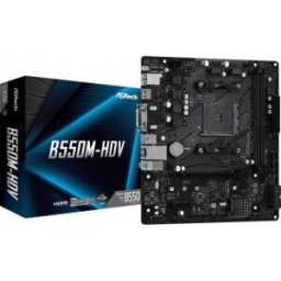 ASRock B550m-Hdv Am4 Matx Moderkort