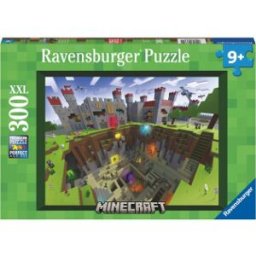 Ravensburger Minecraft Cutaway-Pussel, 300 Bitar