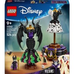 Lego Disney Classic 43262 – Maleficents Och Cruella De Vils Klänningar